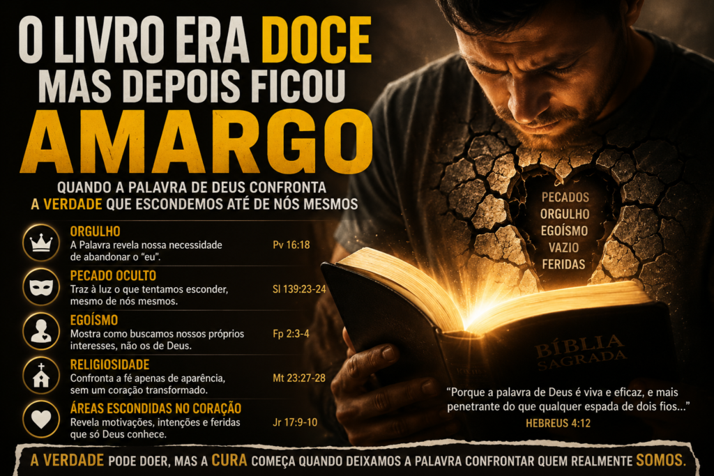 Deus mandou um profeta comer um livro