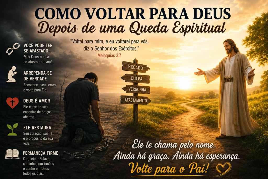 Como Voltar para Deus, Depois de uma Queda
